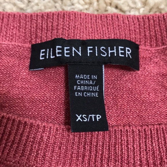 NWT!Eileen Fisher XS linen crepe stretch box top . - Picture 5 of 9